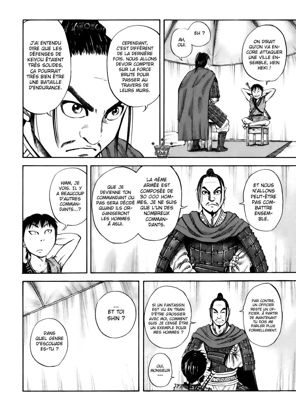 Read Kingdom FRANCAIS Manga Online