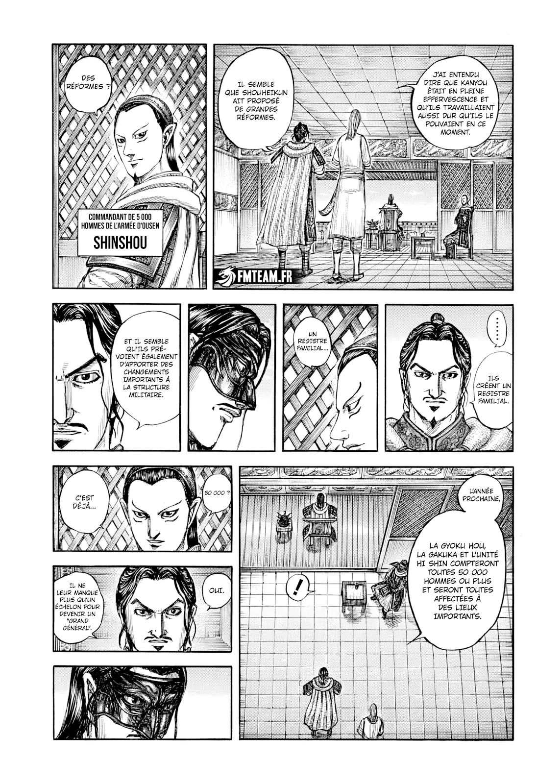 Read Kingdom FRANCAIS Manga Online