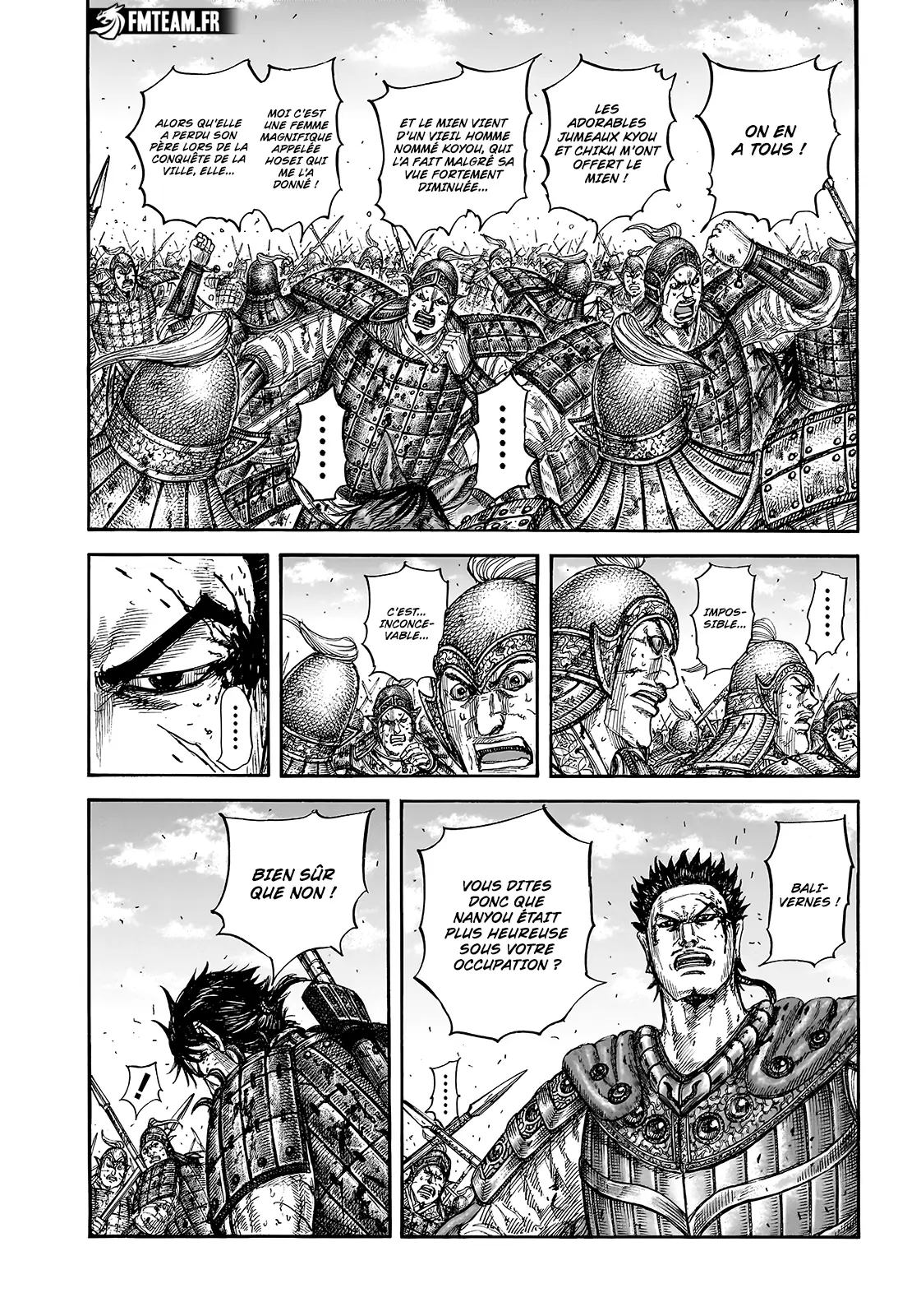 Read Kingdom FRANCAIS Manga Online