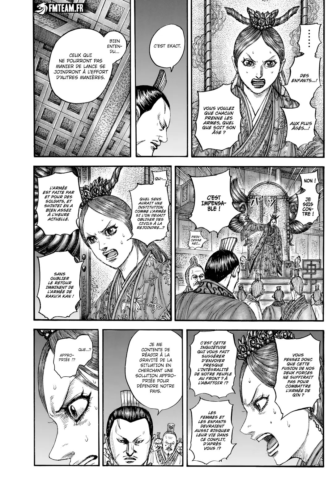 Read Kingdom FRANCAIS Manga Online