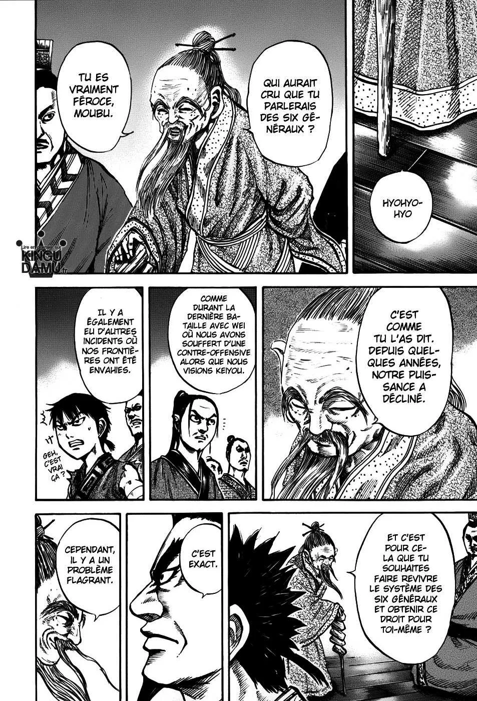 Read Kingdom FRANCAIS Manga Online