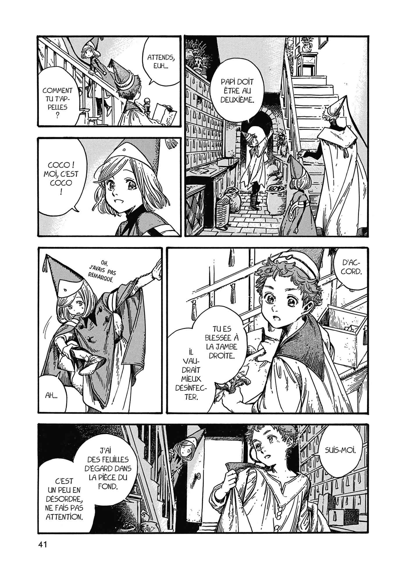 Read L'Atelier des Sorciers FRANCAIS Manga Online