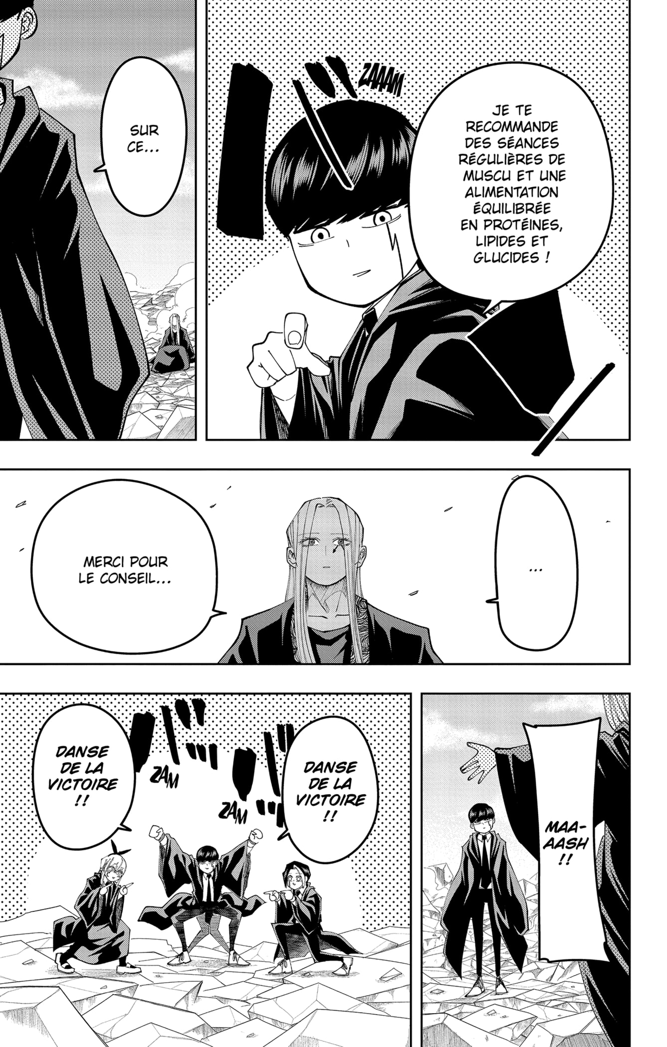 Read Mashle Magic and Muscles FRANCAIS Manga Online