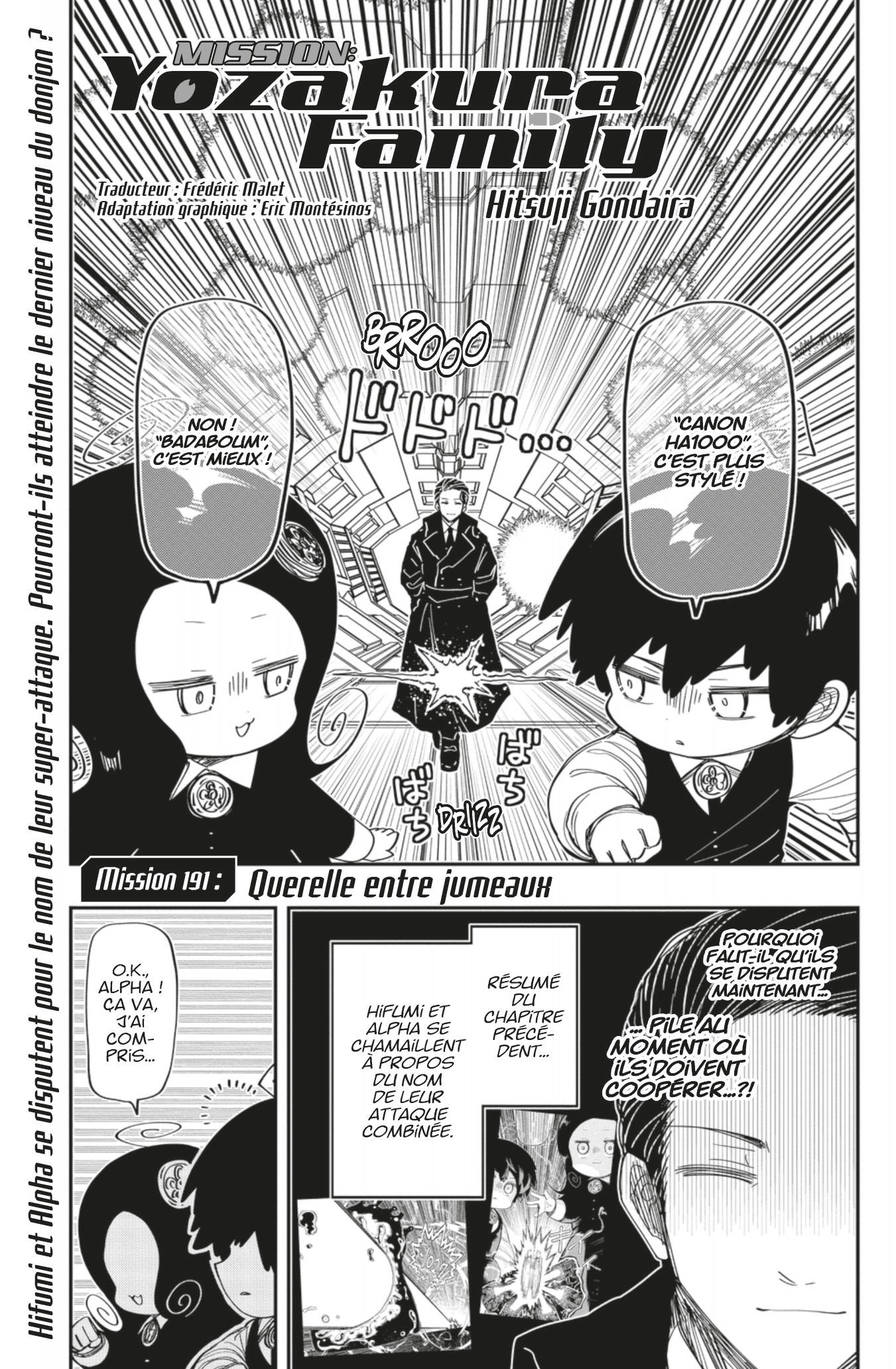 Read Mission Yozakura Family FRANCAIS Manga Online