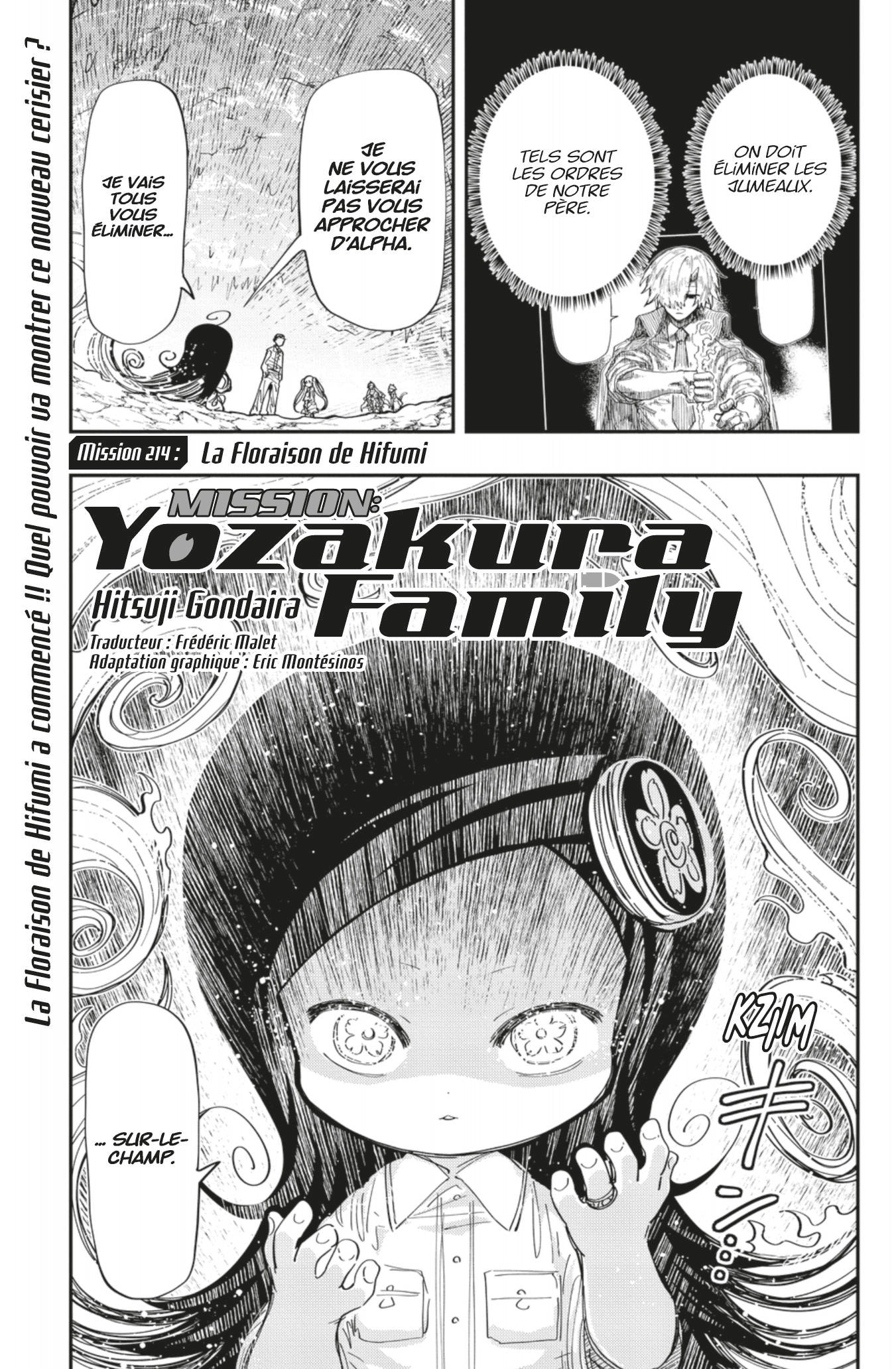 Read Mission Yozakura Family FRANCAIS Manga Online