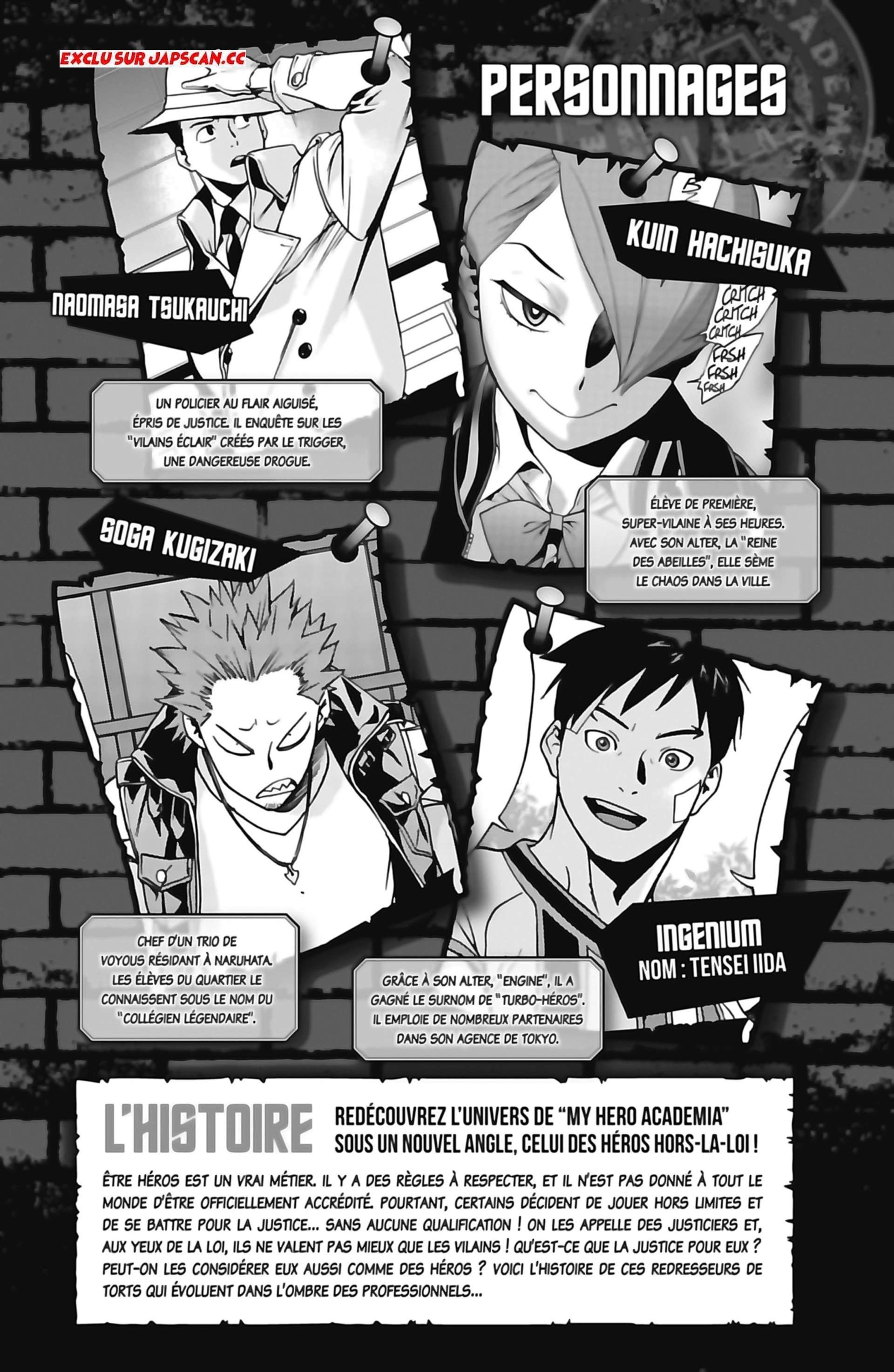 Read My Hero Academia Vigilantes FRANCAIS Manga Online