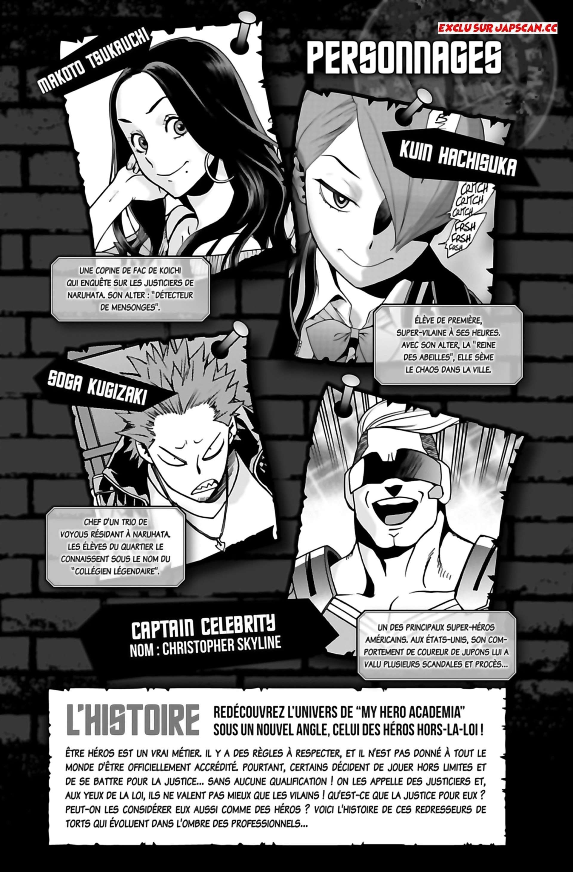 Read My Hero Academia Vigilantes FRANCAIS Manga Online