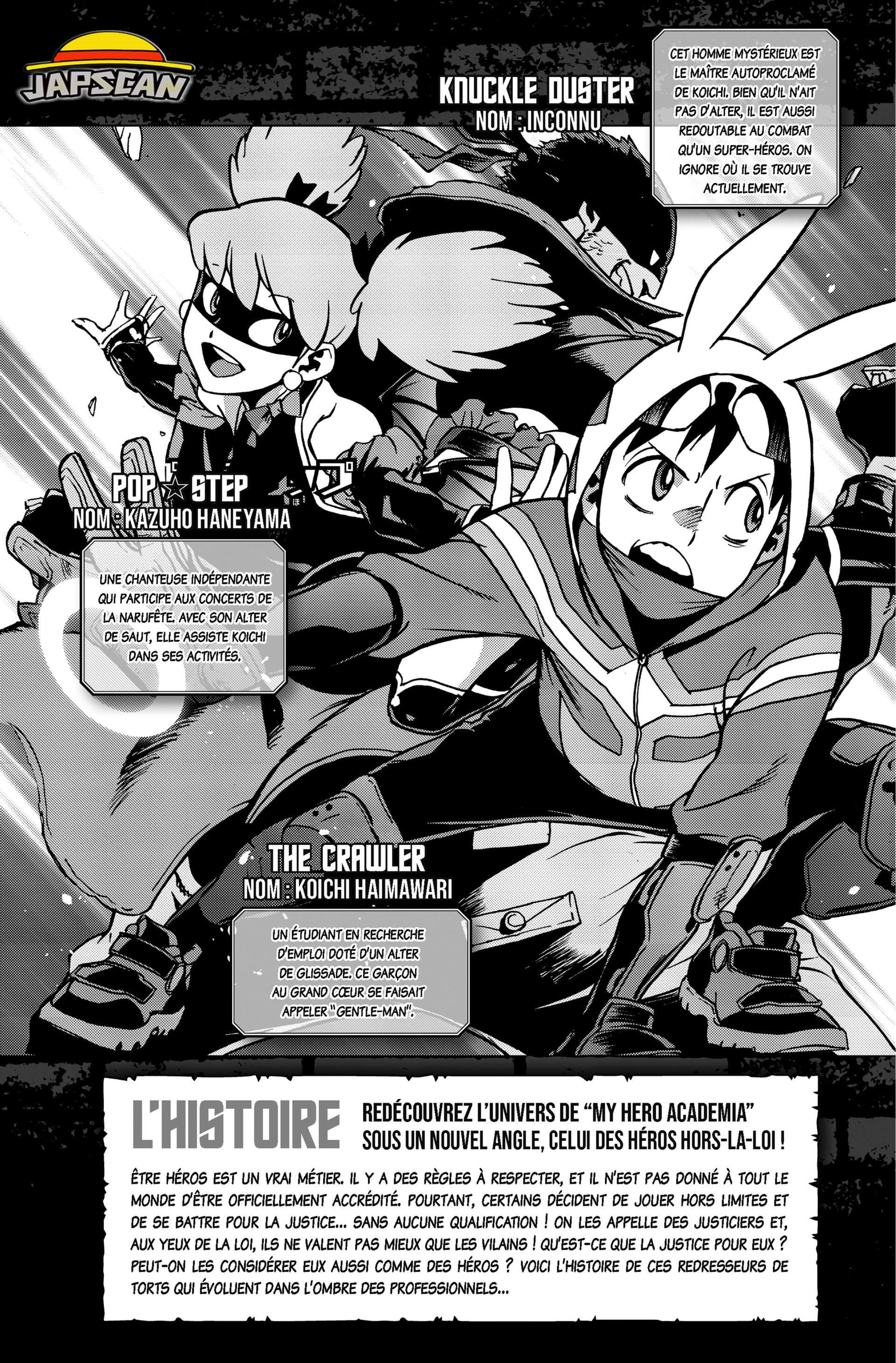 Read My Hero Academia Vigilantes FRANCAIS Manga Online