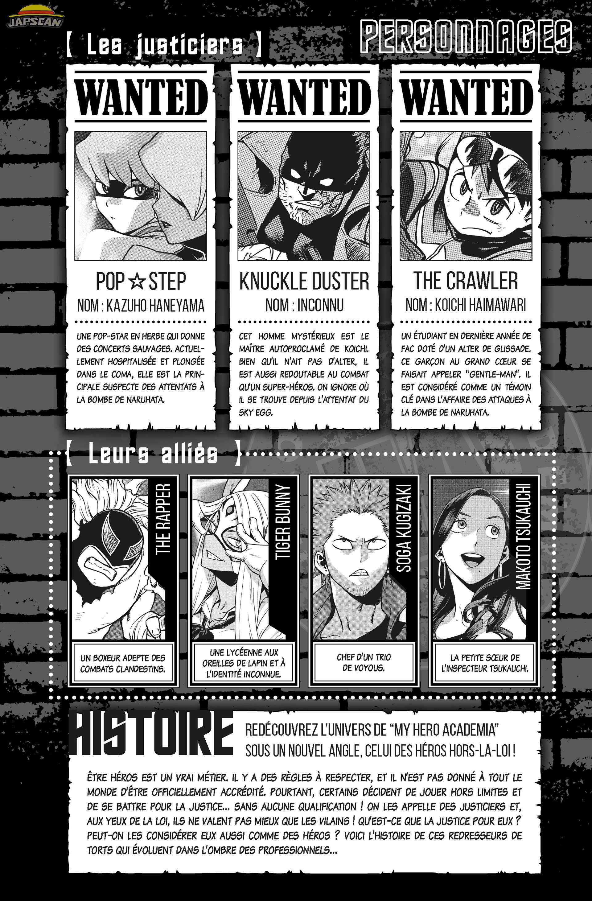 Read My Hero Academia Vigilantes FRANCAIS Manga Online