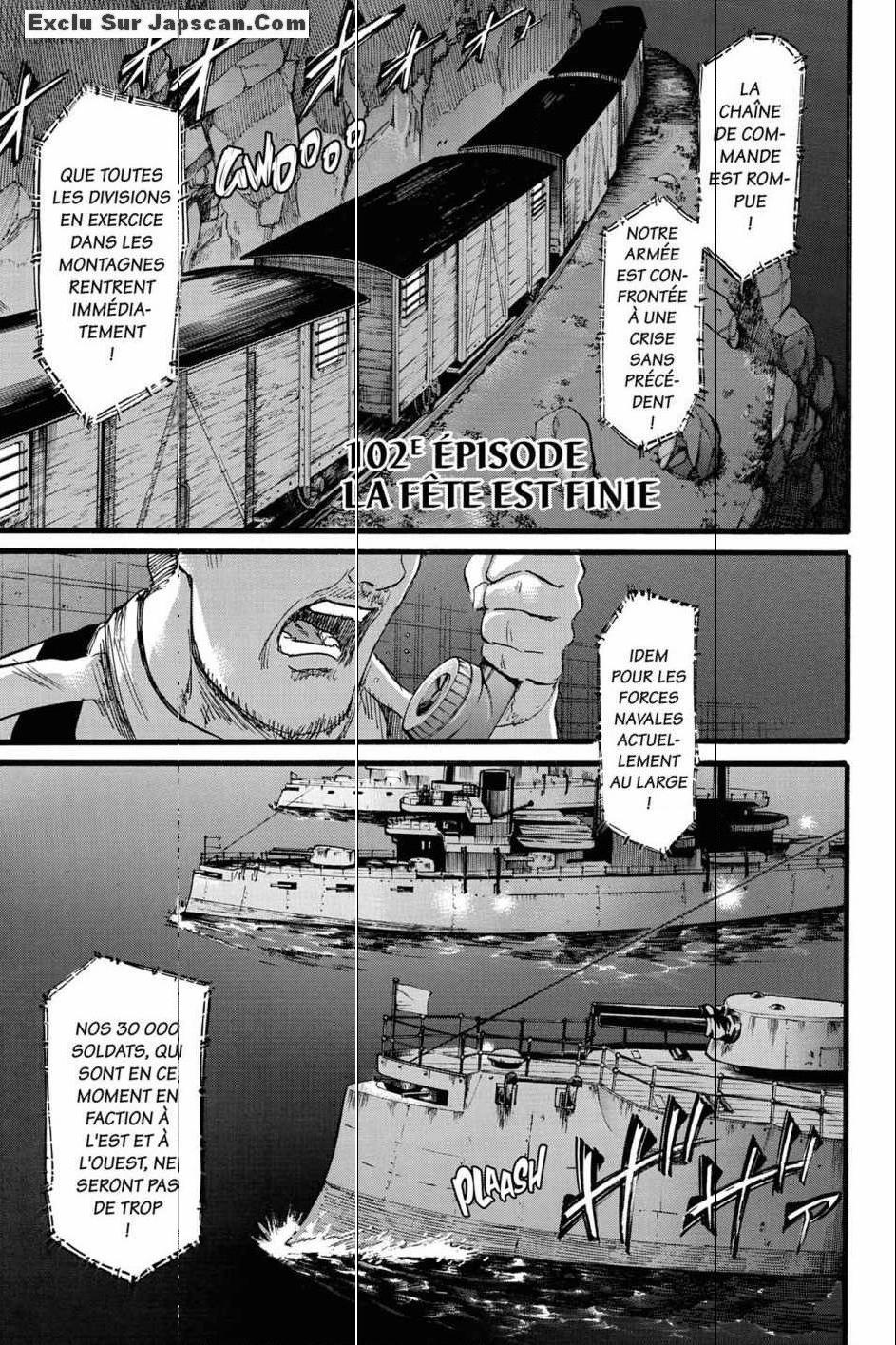 Read Shingeki no Kyojin FRANCAIS Manga Online