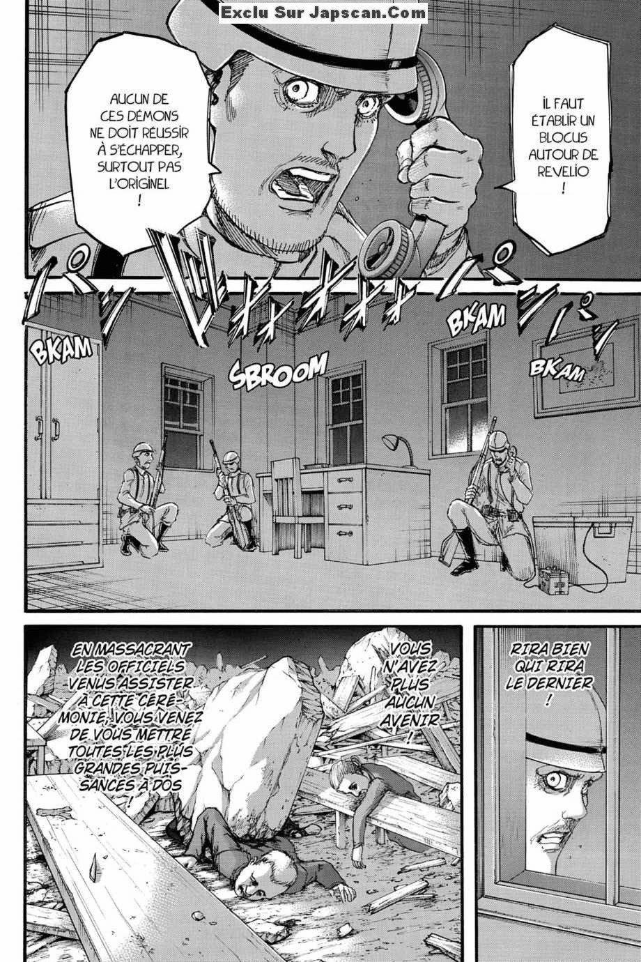 Read Shingeki no Kyojin FRANCAIS Manga Online