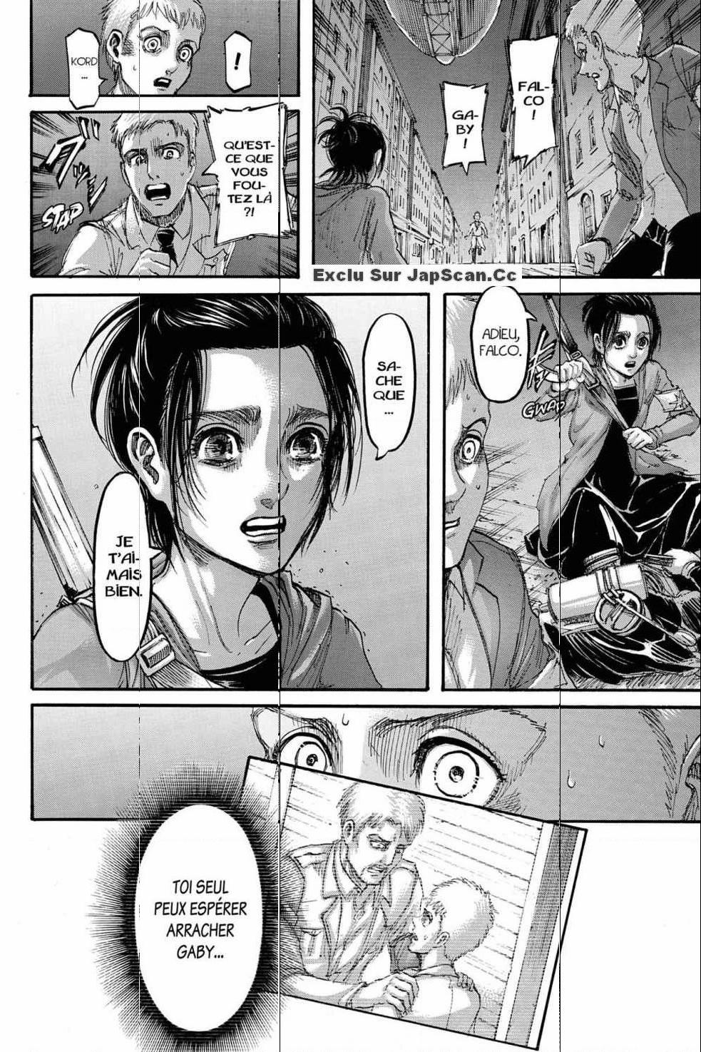 Read Shingeki no Kyojin FRANCAIS Manga Online