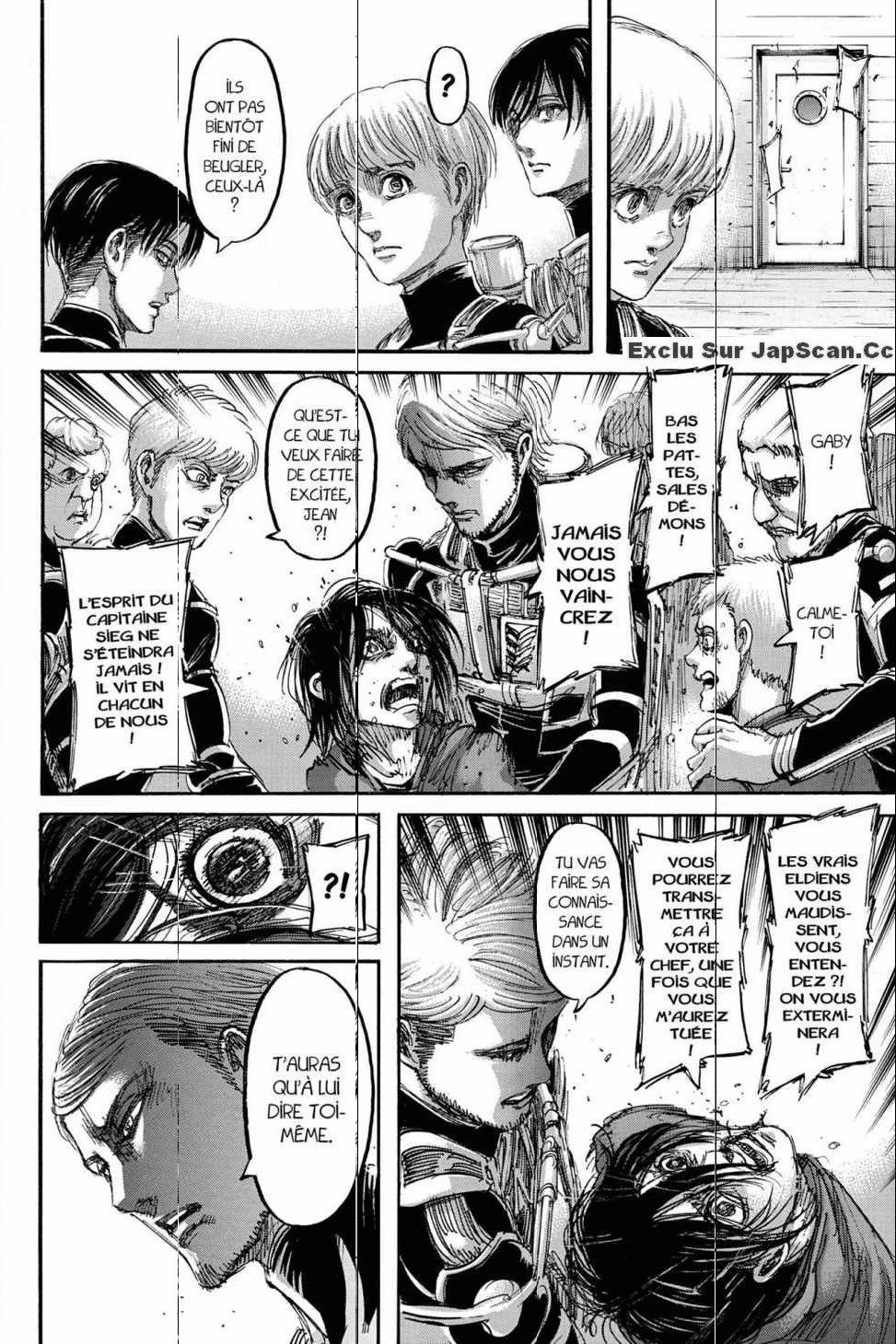 Read Shingeki no Kyojin FRANCAIS Manga Online