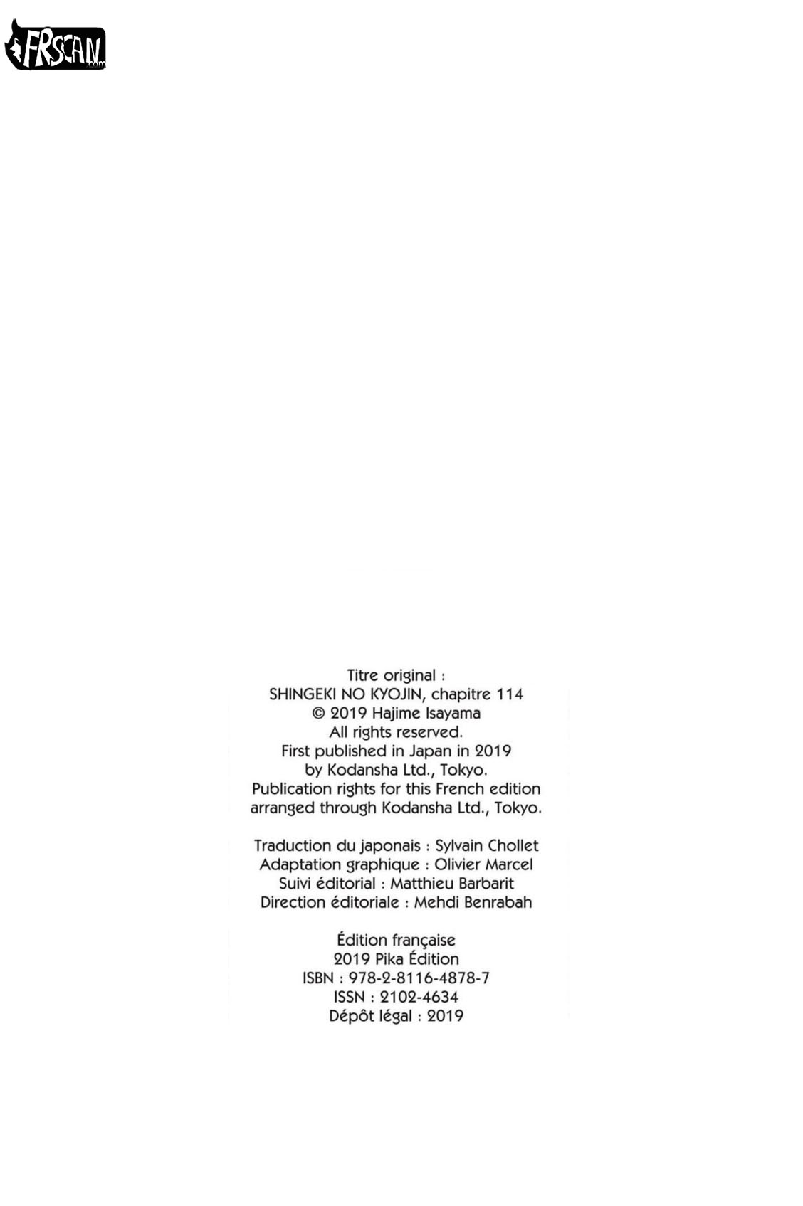 Read Shingeki no Kyojin FRANCAIS Manga Online