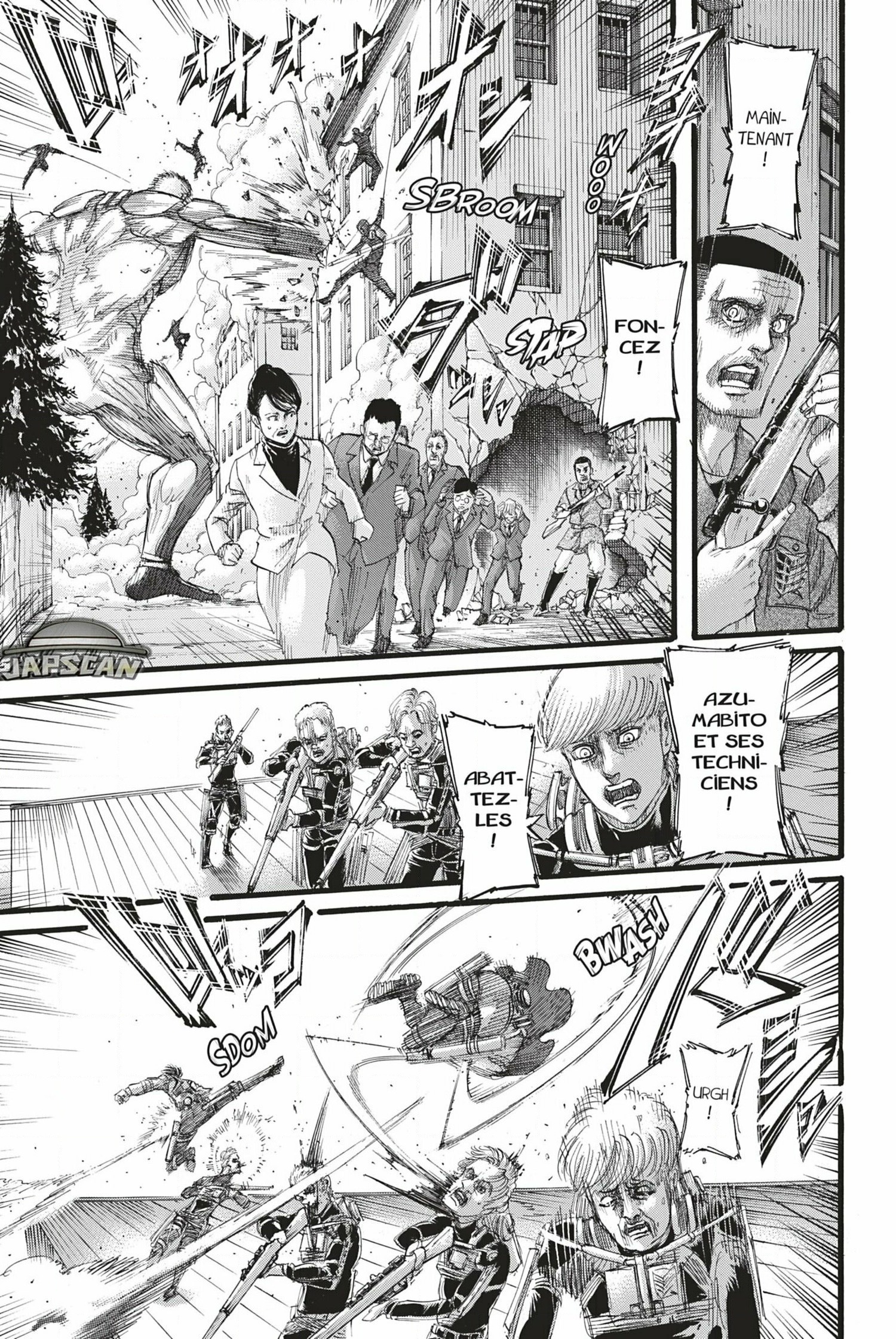 Read Shingeki no Kyojin FRANCAIS Manga Online