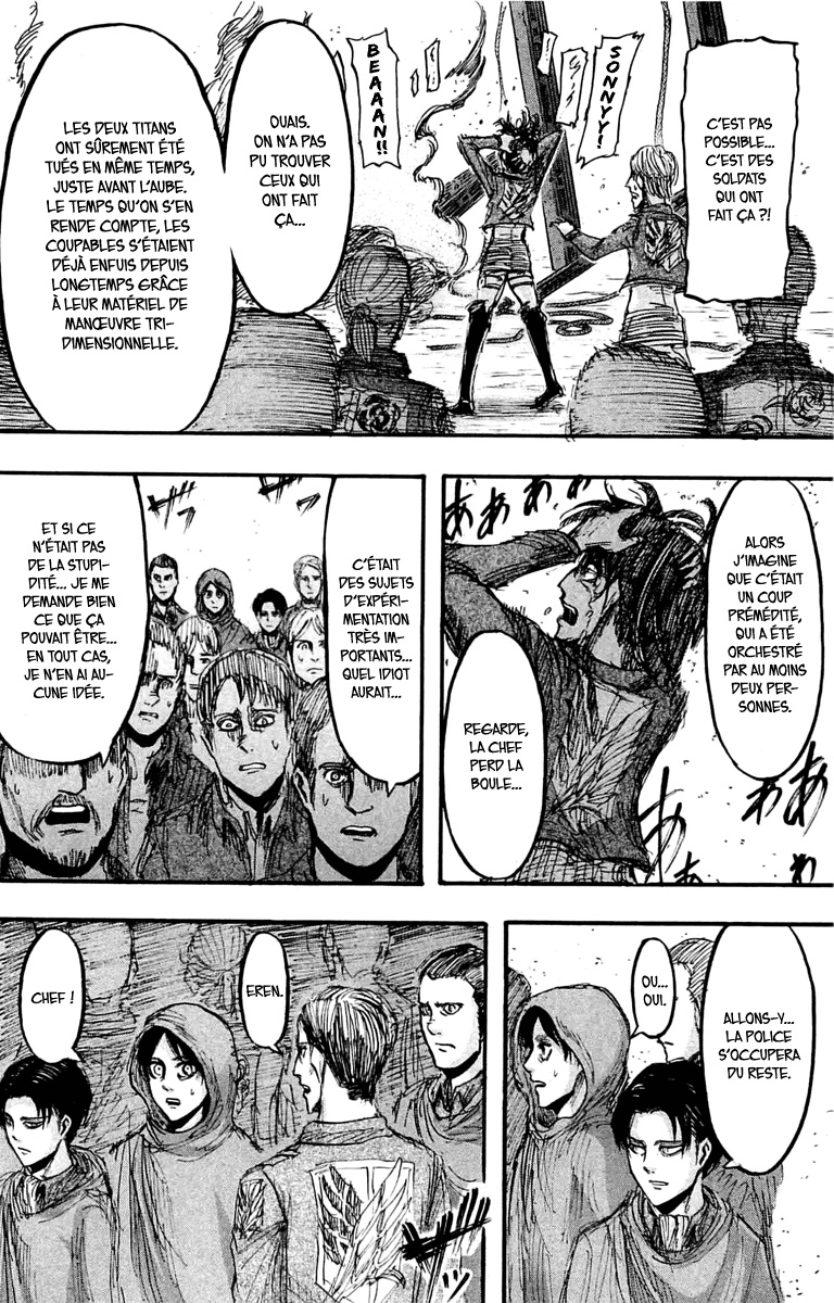 Read Shingeki no Kyojin FRANCAIS Manga Online