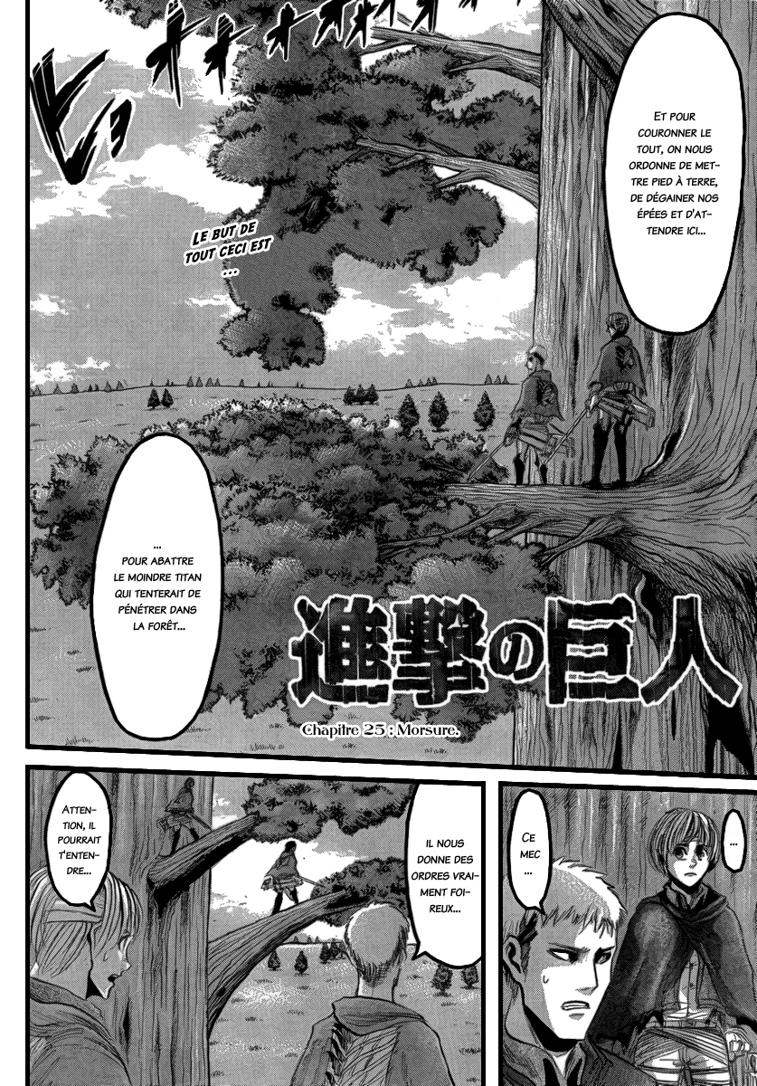Read Shingeki no Kyojin FRANCAIS Manga Online