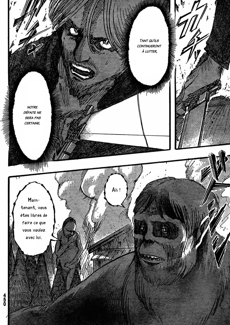Read Shingeki no Kyojin FRANCAIS Manga Online