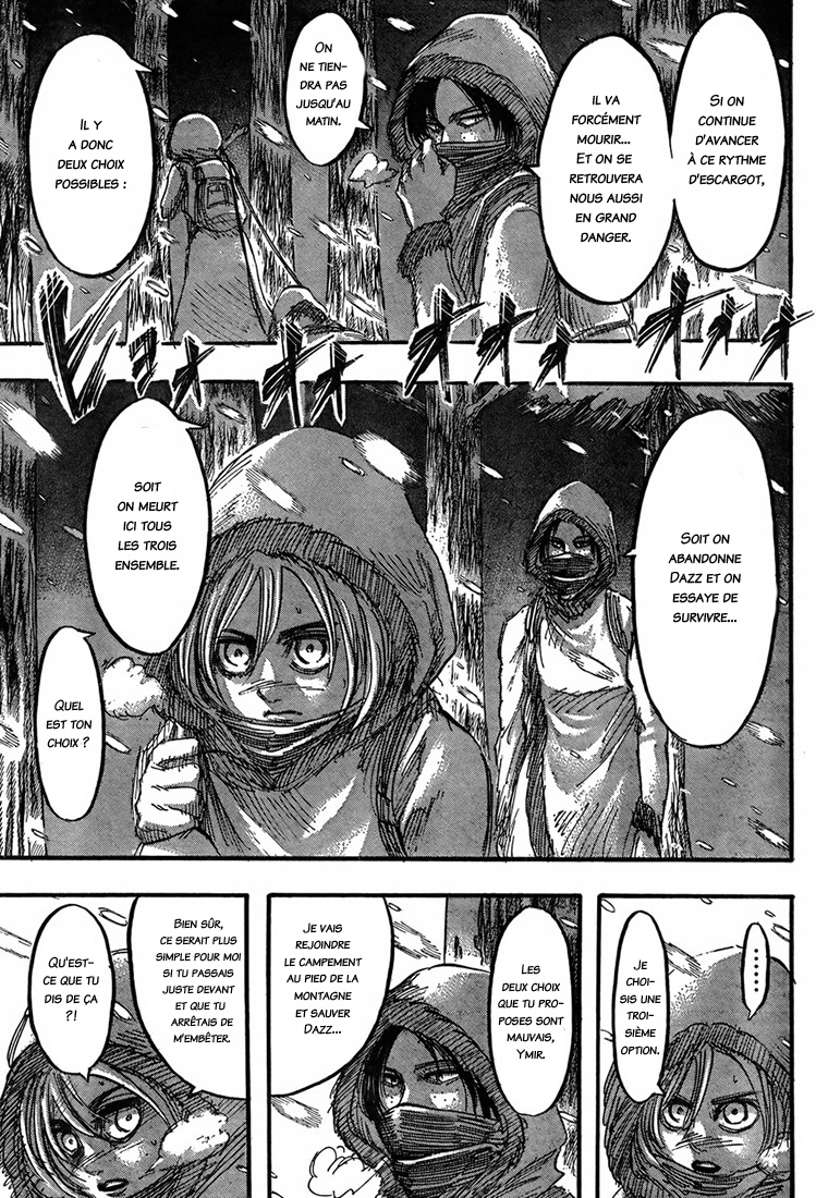 Read Shingeki no Kyojin FRANCAIS Manga Online