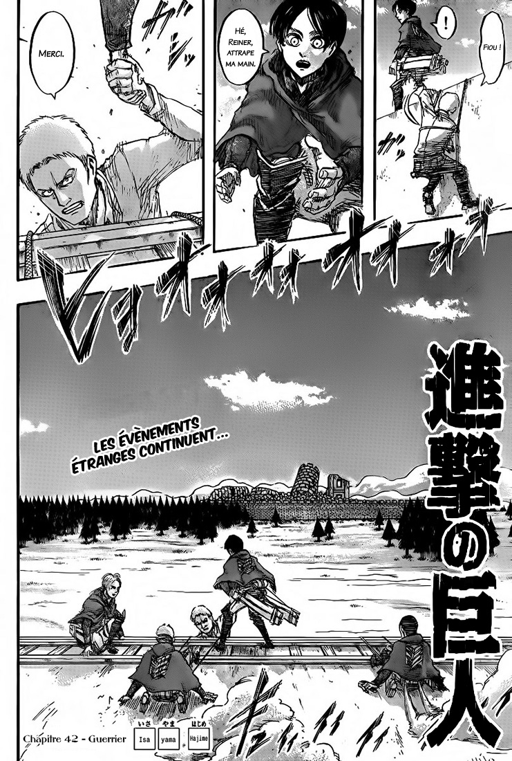 Read Shingeki no Kyojin FRANCAIS Manga Online