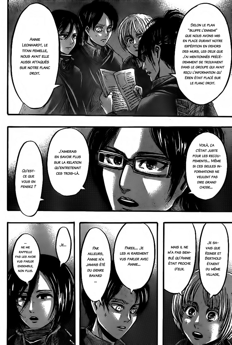 Read Shingeki no Kyojin FRANCAIS Manga Online