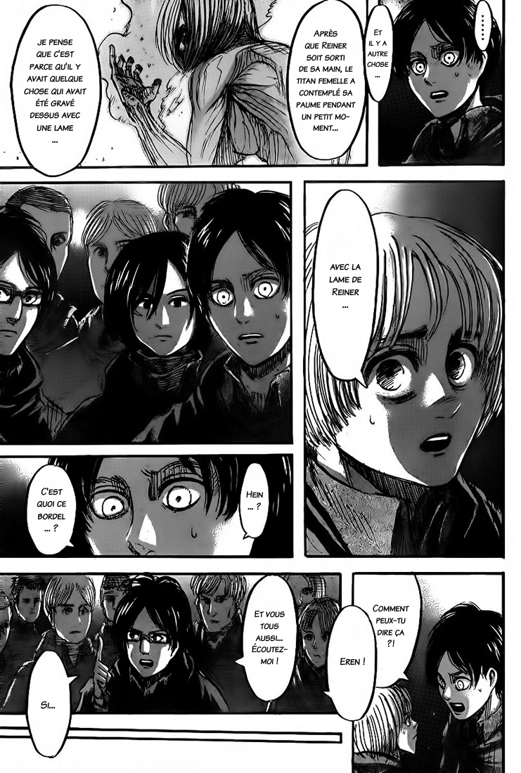 Read Shingeki no Kyojin FRANCAIS Manga Online