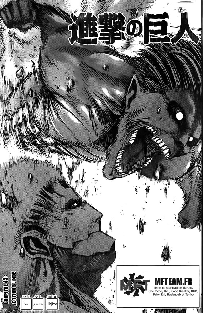 Read Shingeki no Kyojin FRANCAIS Manga Online