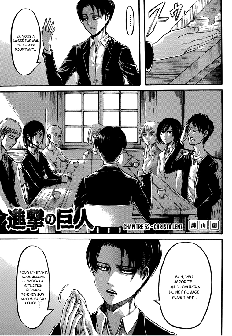 Read Shingeki no Kyojin FRANCAIS Manga Online