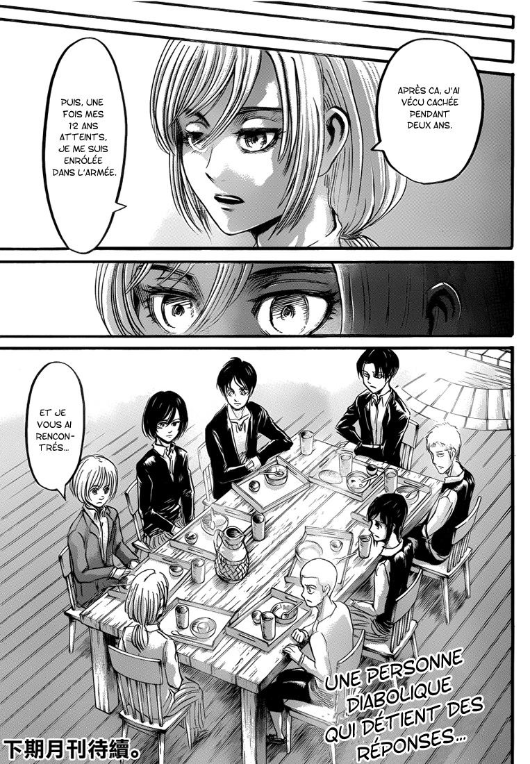 Read Shingeki no Kyojin FRANCAIS Manga Online