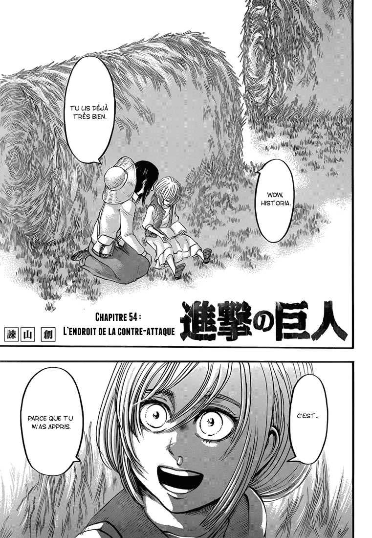 Read Shingeki no Kyojin FRANCAIS Manga Online