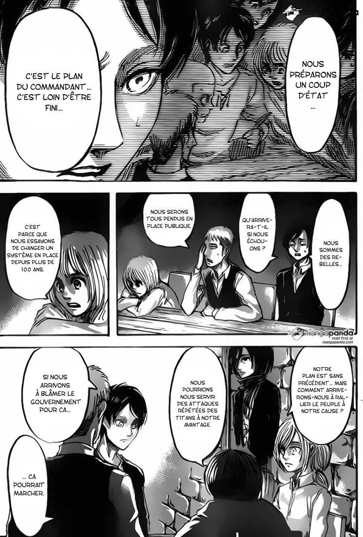Read Shingeki no Kyojin FRANCAIS Manga Online