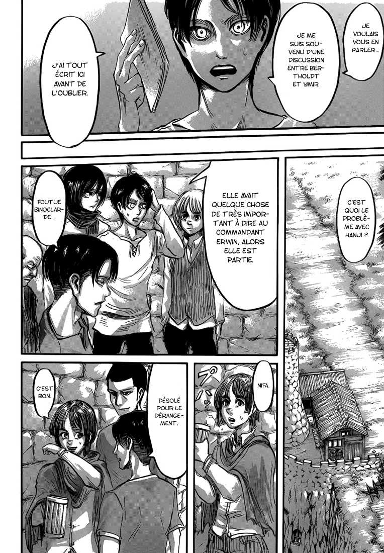 Read Shingeki no Kyojin FRANCAIS Manga Online