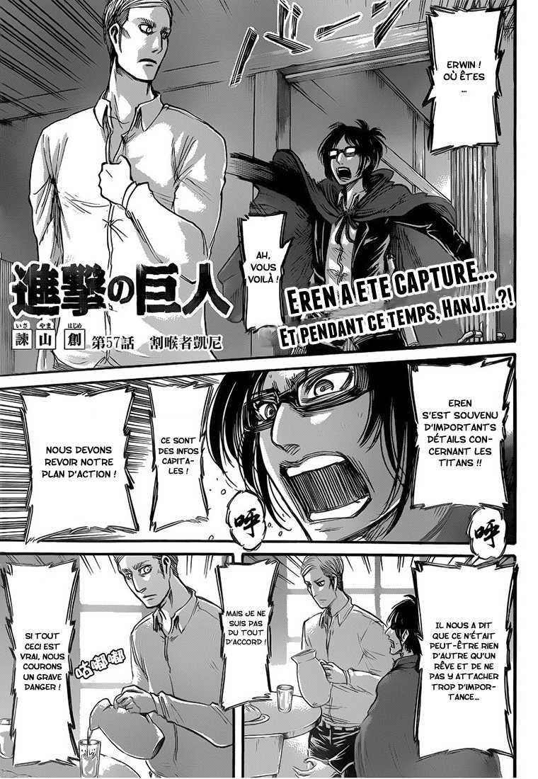 Read Shingeki no Kyojin FRANCAIS Manga Online