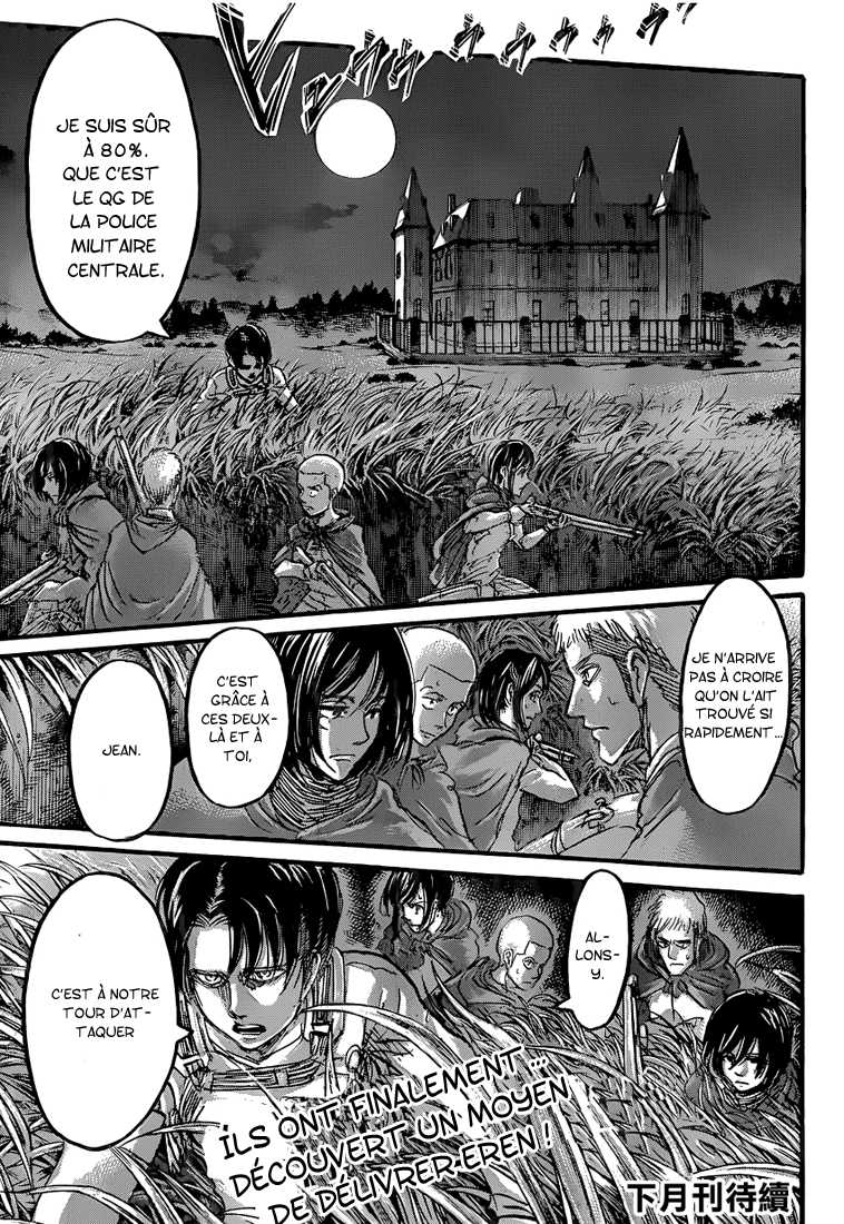 Read Shingeki no Kyojin FRANCAIS Manga Online