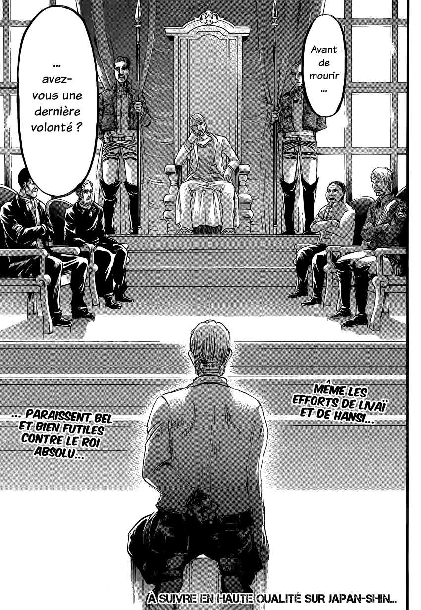 Read Shingeki no Kyojin FRANCAIS Manga Online