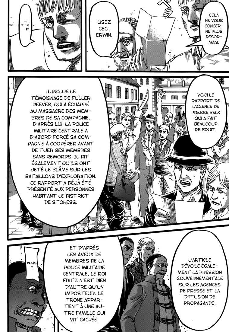 Read Shingeki no Kyojin FRANCAIS Manga Online