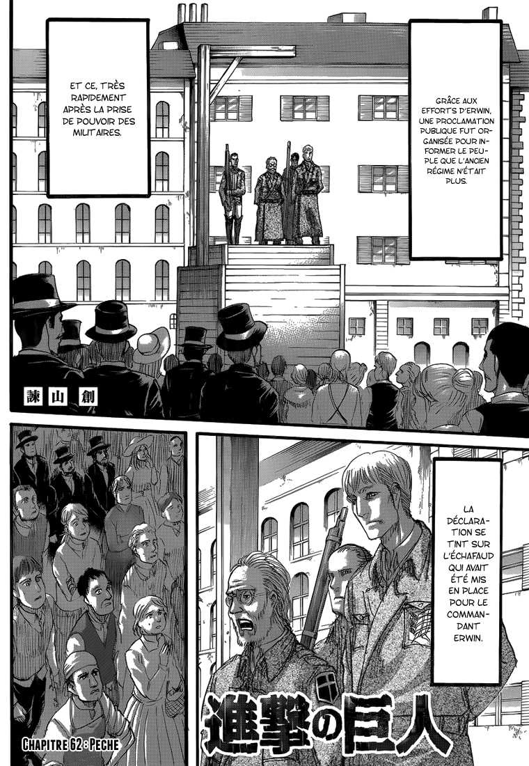 Read Shingeki no Kyojin FRANCAIS Manga Online