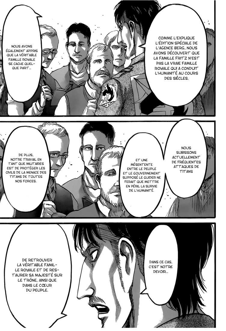 Read Shingeki no Kyojin FRANCAIS Manga Online