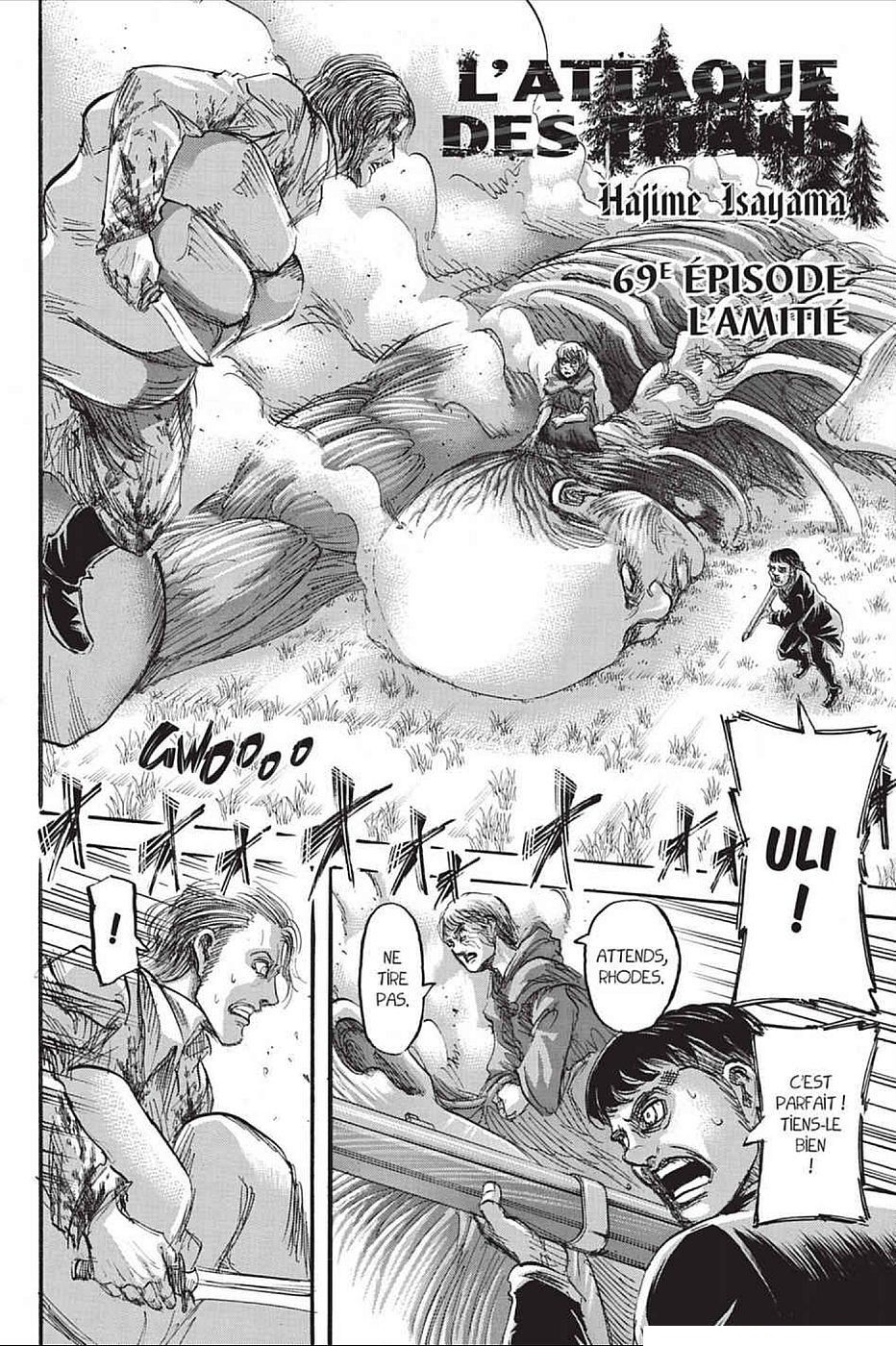 Read Shingeki no Kyojin FRANCAIS Manga Online