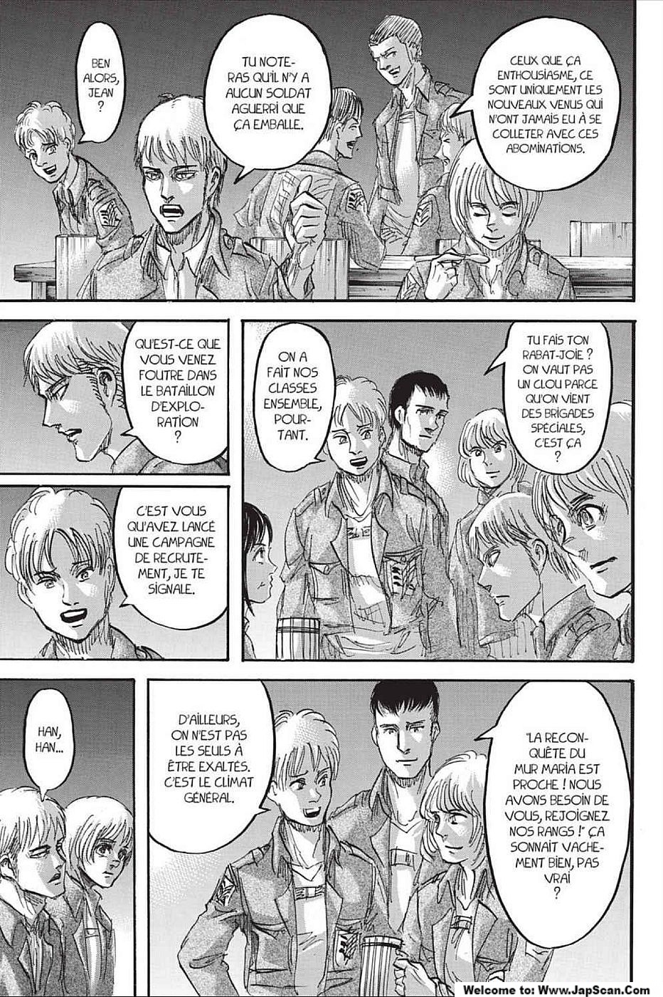 Read Shingeki no Kyojin FRANCAIS Manga Online