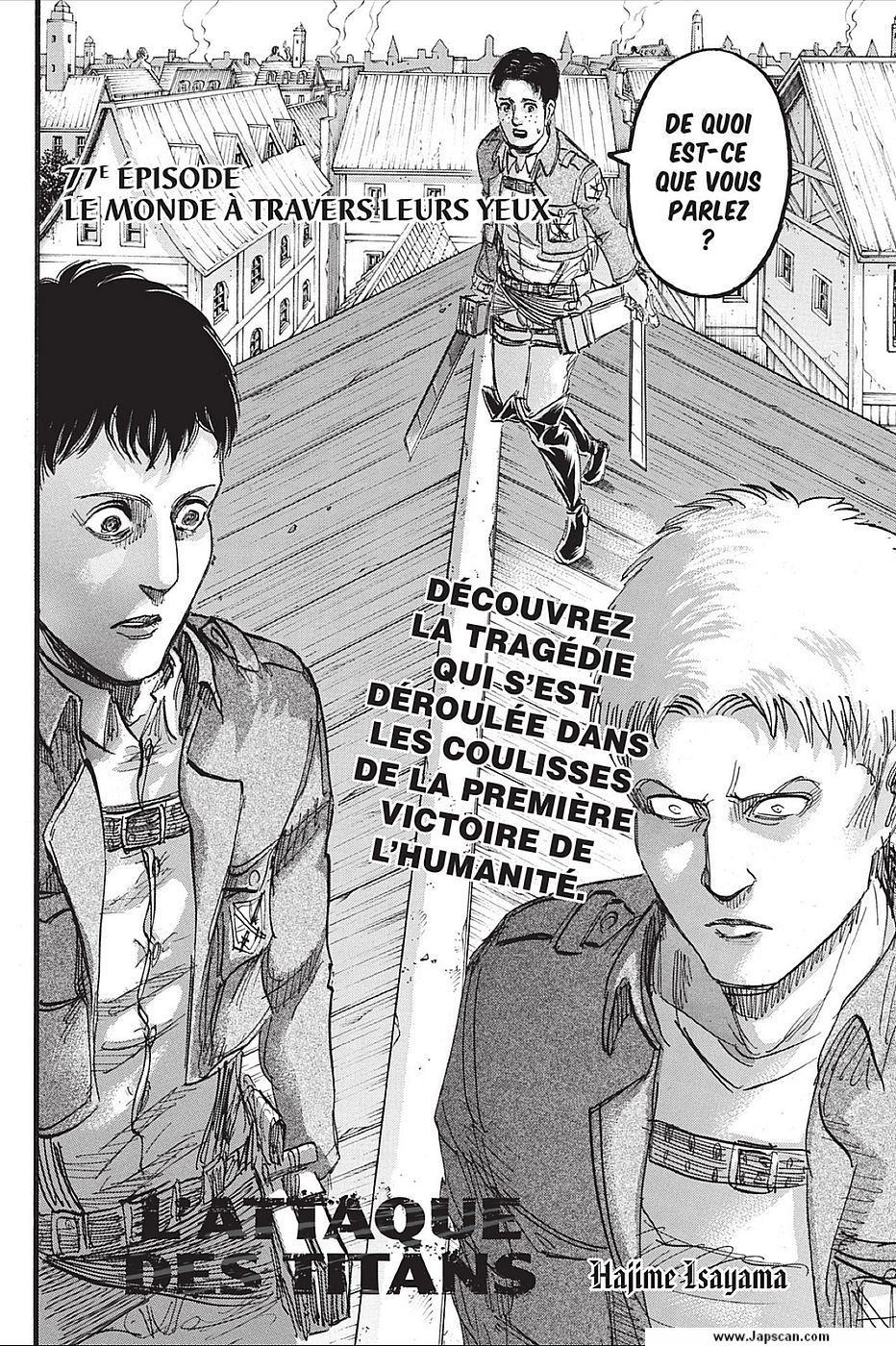 Read Shingeki no Kyojin FRANCAIS Manga Online