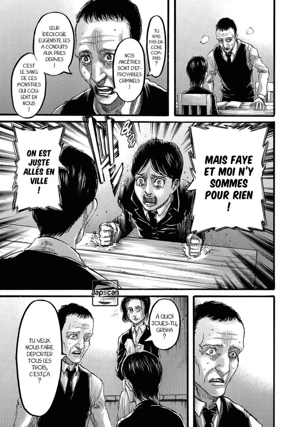 Read Shingeki no Kyojin FRANCAIS Manga Online
