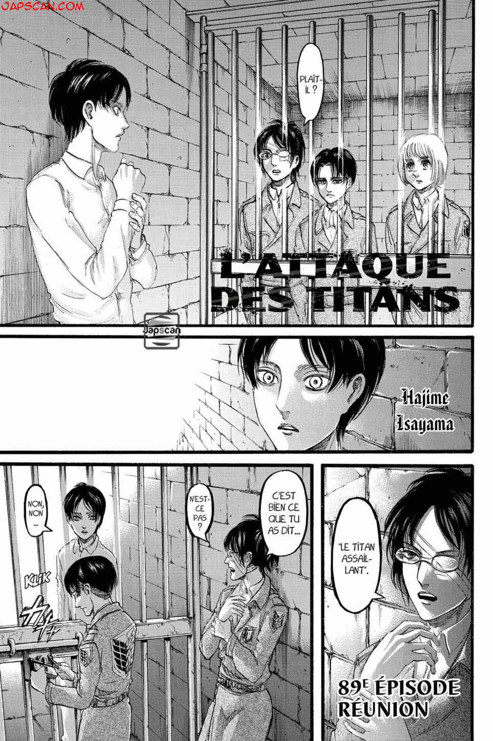 Read Shingeki no Kyojin FRANCAIS Manga Online