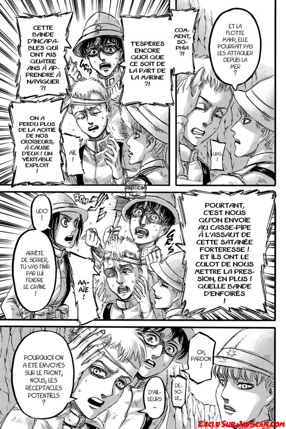 Read Shingeki no Kyojin FRANCAIS Manga Online