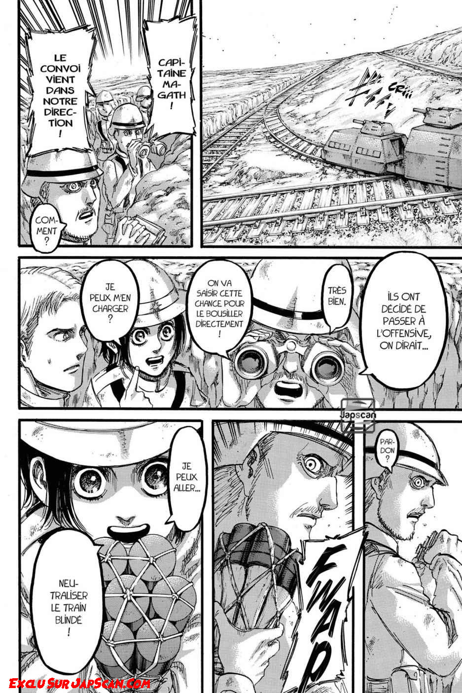 Read Shingeki no Kyojin FRANCAIS Manga Online