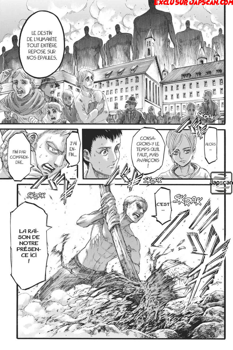Read Shingeki no Kyojin FRANCAIS Manga Online