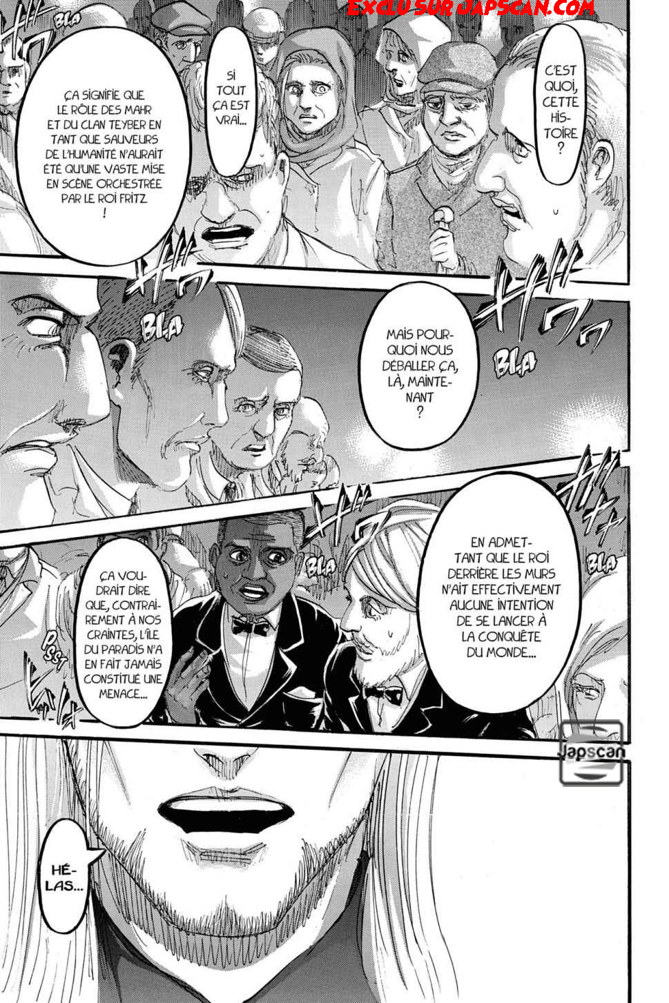 Read Shingeki no Kyojin FRANCAIS Manga Online