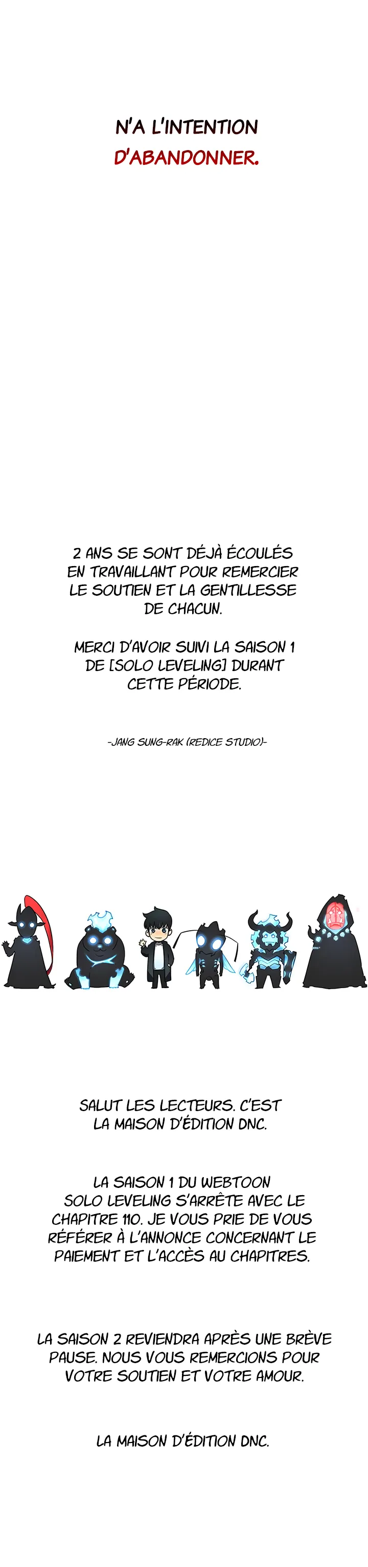 Read Solo Leveling FRANCAIS Manga Online