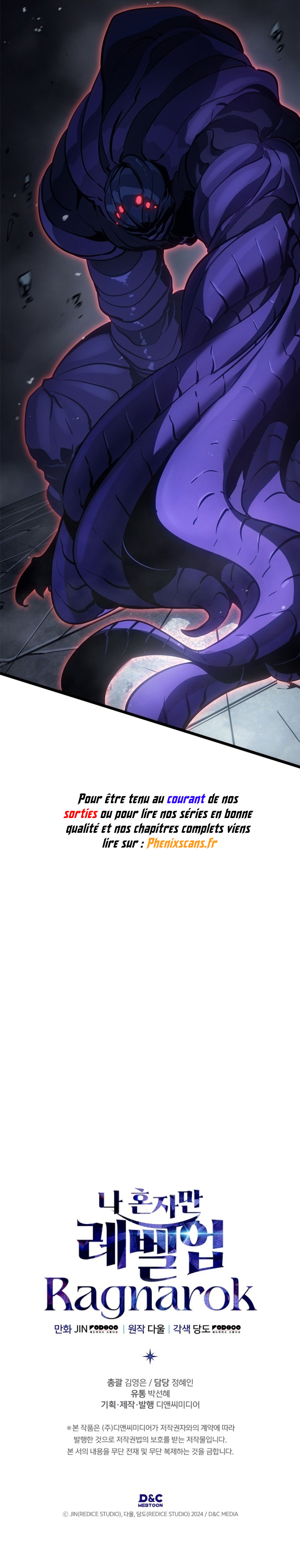 Read Solo leveling Ragnarok FRANCAIS Manga Online
