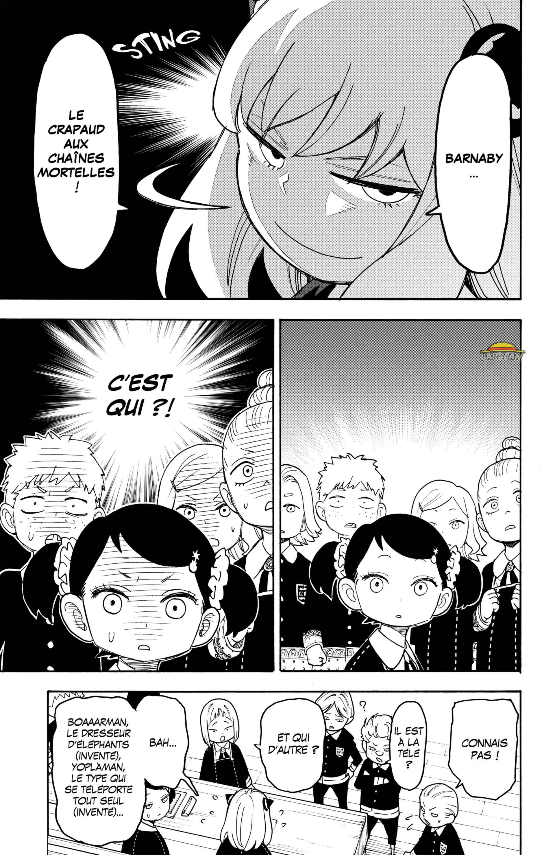 Read Spy X Family FRANCAIS Manga Online